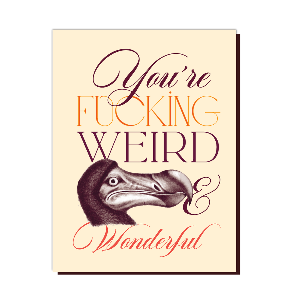 " You're F*cking Wonderful "  Card