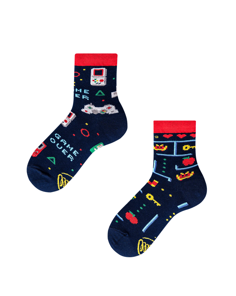 Game Over Kids Socks