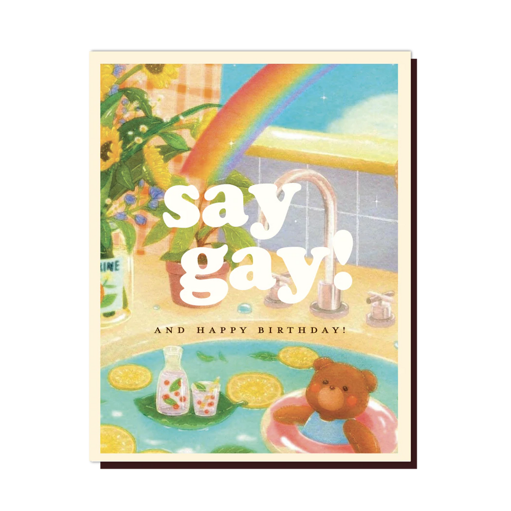 " Say Gay! " Card