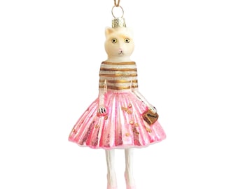 " J'adore Kitty " Ornament