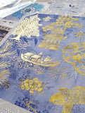 Chinoiserie In Aquamarine & Powder Blues Limited Edition Artwork