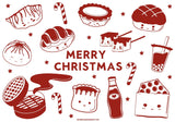 Hong Kong Foodie - Christmas Notecards Pack (6 Sets)