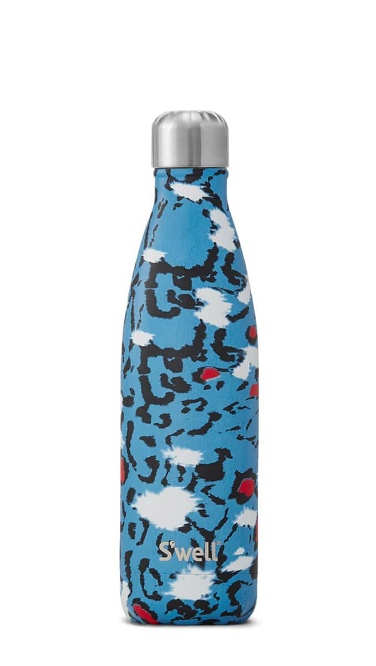 Product image of Azure Leopard - Stainless Steel S'well Water Bottle