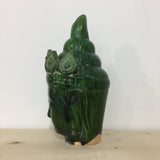 Green Ceramic Buddha