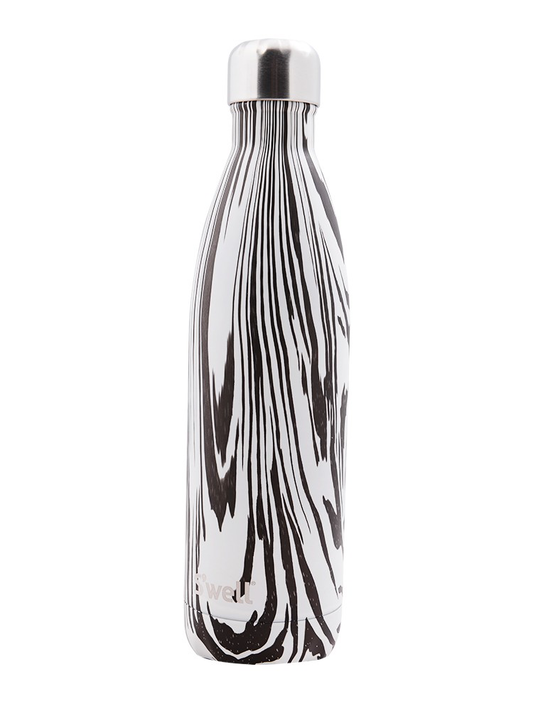 Product image of Noir Zebra - Stainless Steel S'well Water Bottle