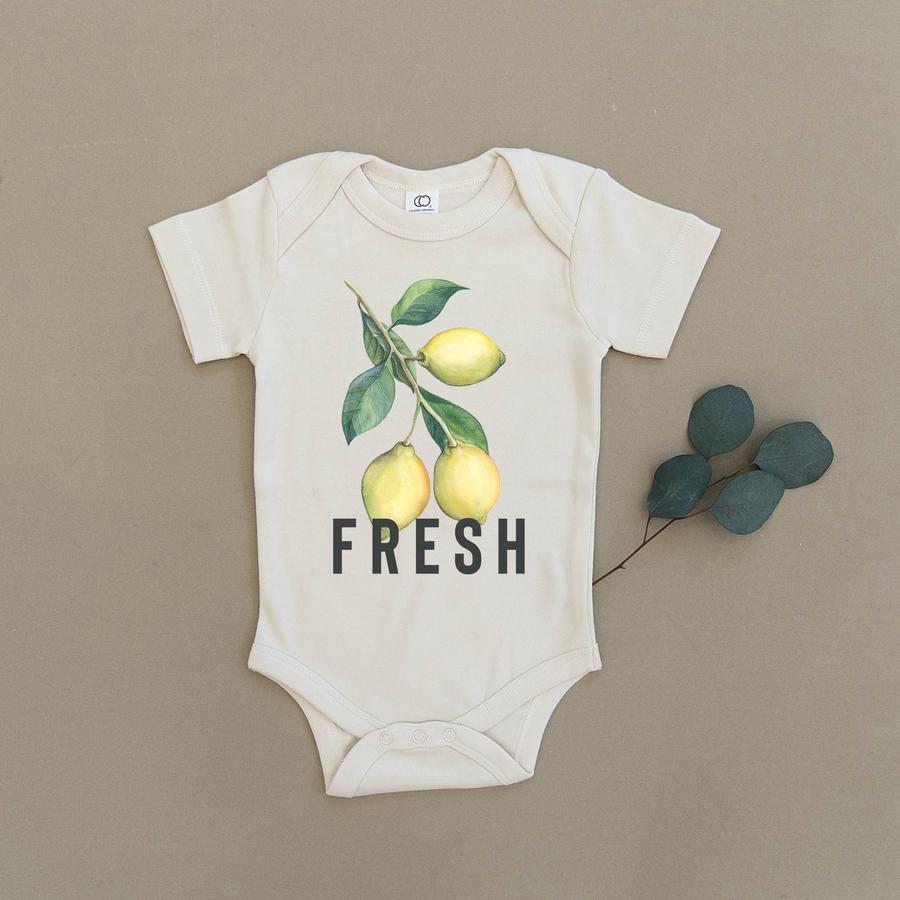 Product image of Lemon Fresh Organic Baby Bodysuit