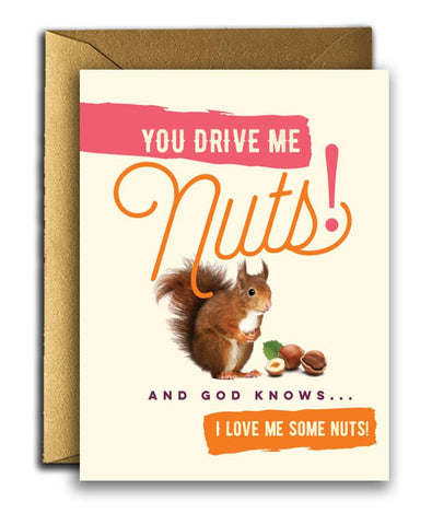 " Nuts! " Card