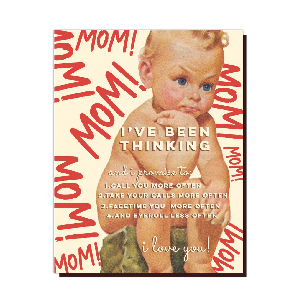 " I've Been Thinking " Card