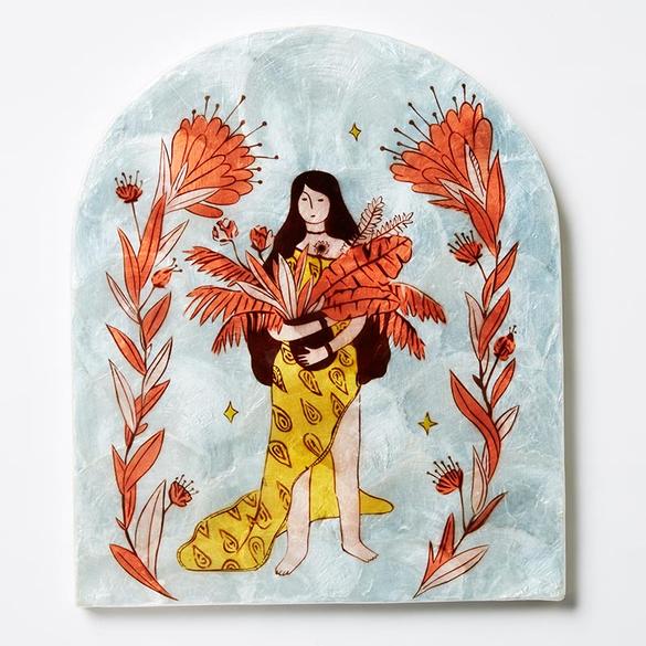 Earth Mama Tile Sky Wall Decor
