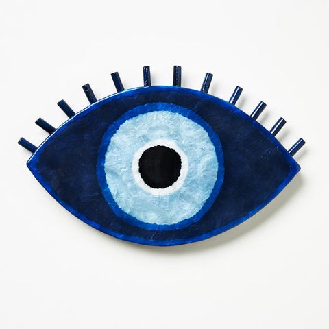 Evil Eye Tile Wall Art (Multiple Colors)