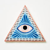 Tri Eye Tile Wall Decor