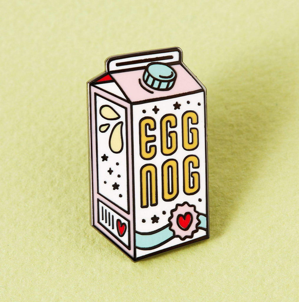 " Egg Nog " Enamel Pin