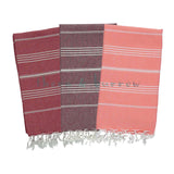Red 100% Cotton Turkish Towel