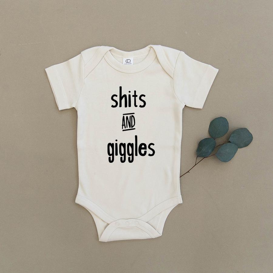 Shits & Giggles Organic Baby Bodysuit
