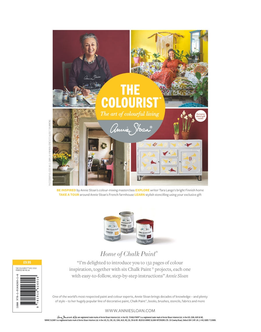 Back view of The Colourist - Bookazine Issue No.2