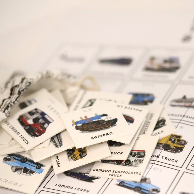 Product image of Hong Kong Transport Bingo Board Game