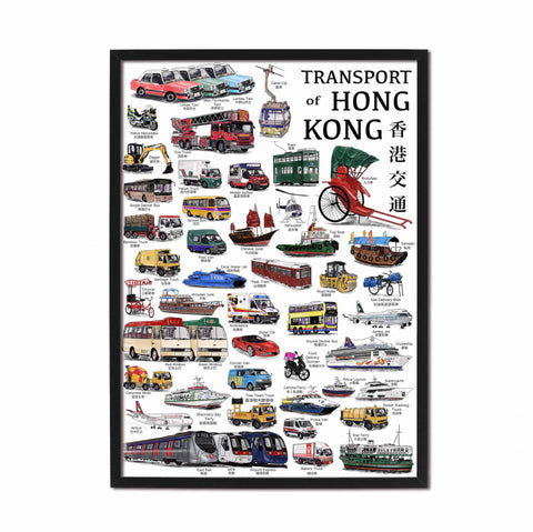 Transport of Hong Kong Poster