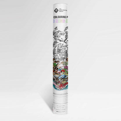Product image of Wild Hong Kong Giant Colouring Poster