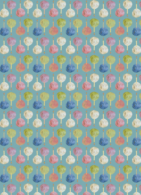 " Birthday Dumplings " Wrapping Paper