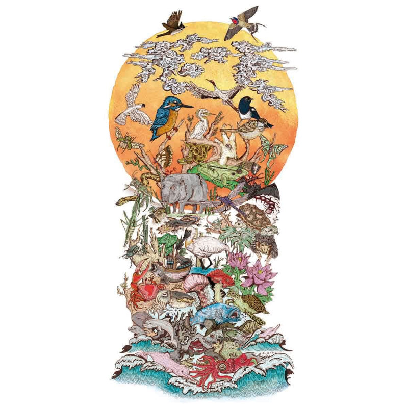 Product image of Wild Hong Kong Giant Colouring Poster
