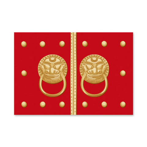 " Door Knockers  " Card