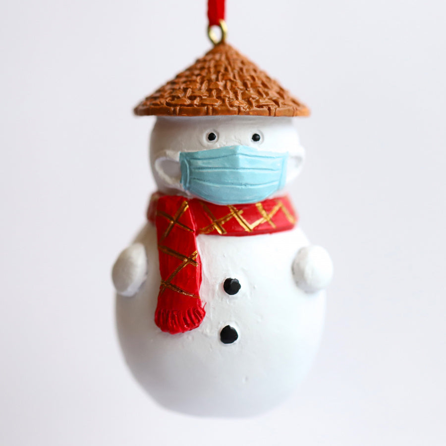 Hanging Decoration: Masked Snowman (Limited Edition)