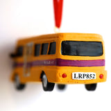 Hanging Decoration: Hong Kong School Bus
