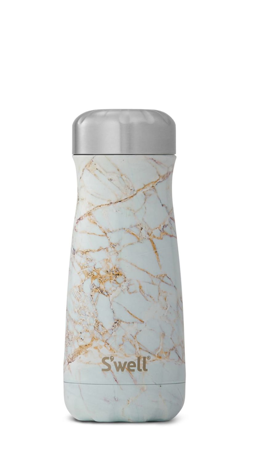 Product image of Calacatta Gold Traveler - Stainless Steel S'well Water Bottle