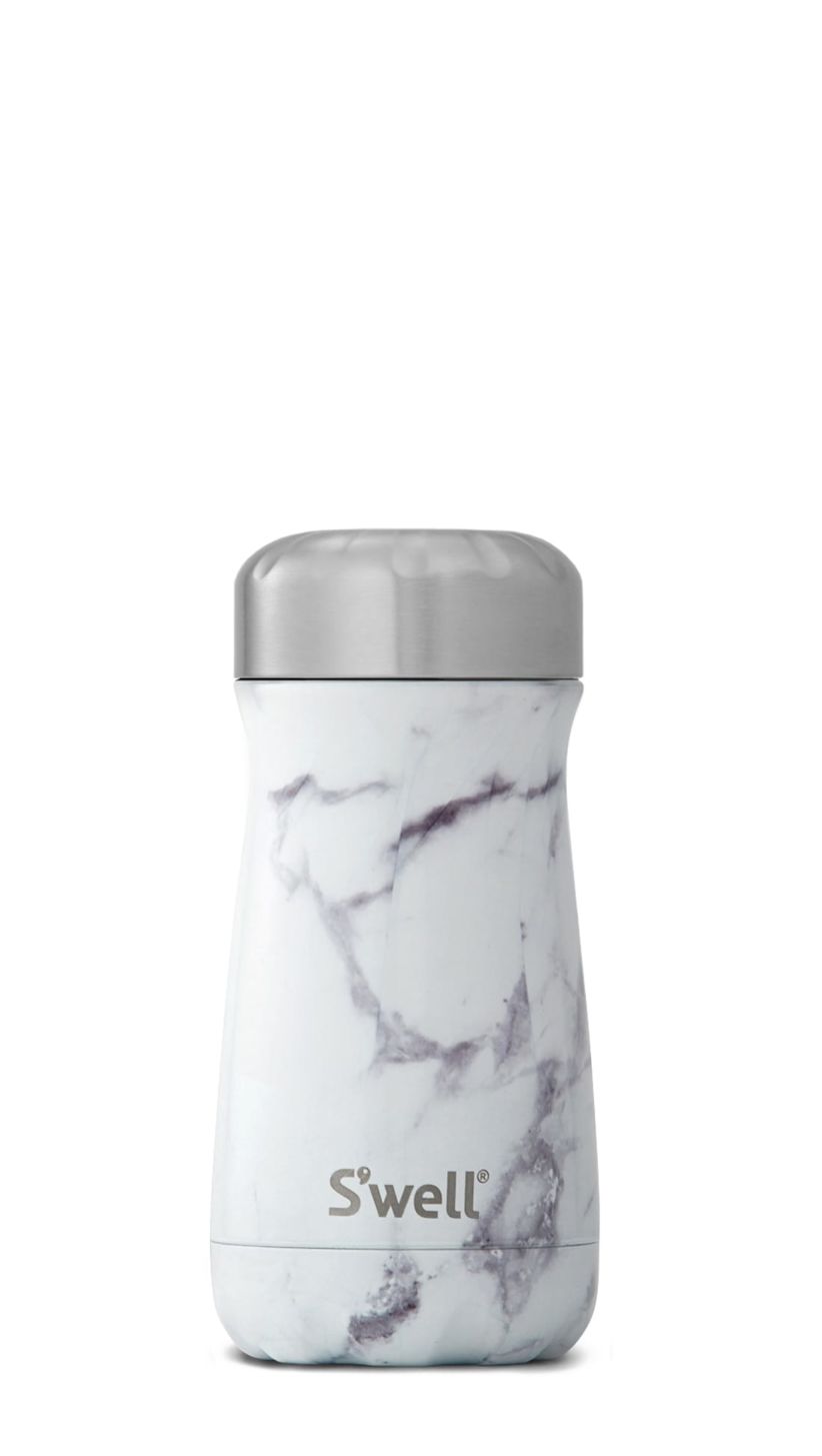 Product image of White Marble Traveler - Stainless Steel S'well Water Bottle