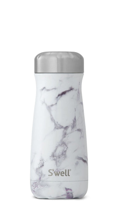 Product image of White Marble Traveler - Stainless Steel S'well Water Bottle
