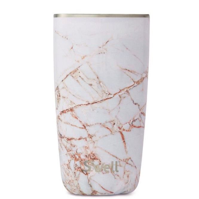 Product image of Calacatta Gold Tumbler - Stainless Steel S'well Water Bottle