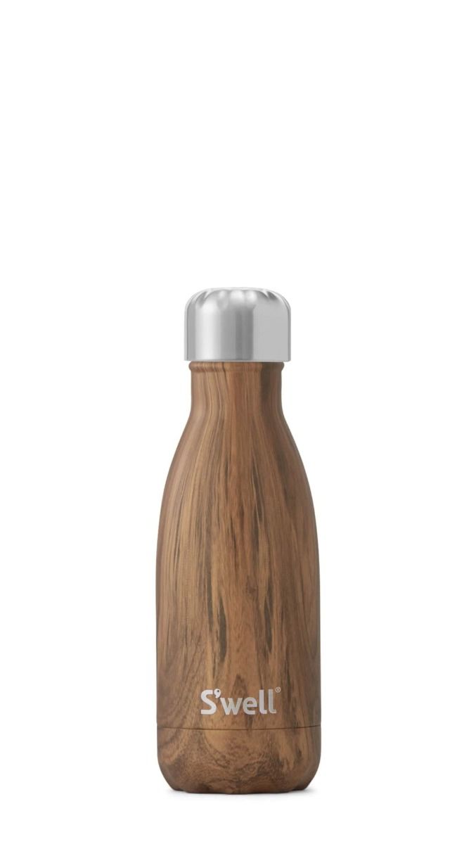 Teakwood - Stainless Steel S'well Water Bottle - Thorn and Burrow