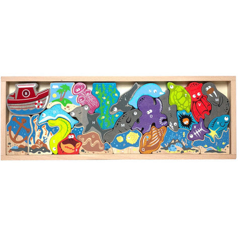 Product image of A to Z Puzzle & Playset
