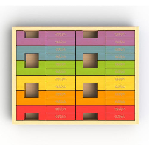 Product image of U Build it Basics (12/24/48 PC) Block Set