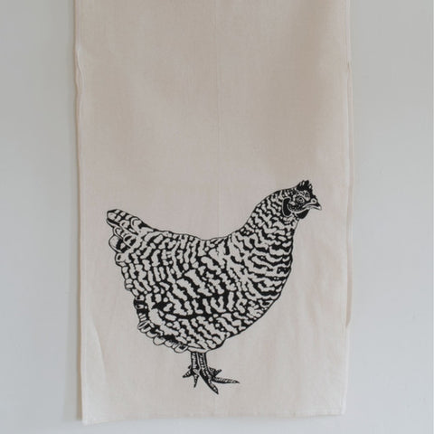Chicken Cotton Tea Towel & Napkins