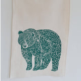 Bear Cotton Tea Towel & Napkins