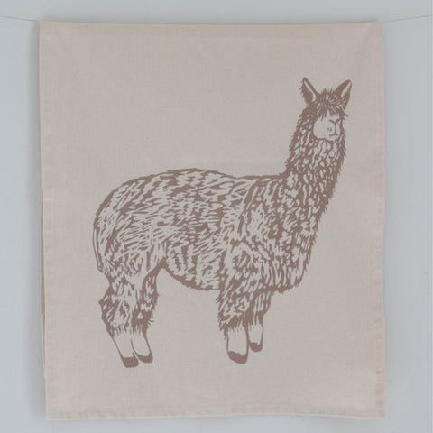Llama Cotton Tea Towel & Napkins