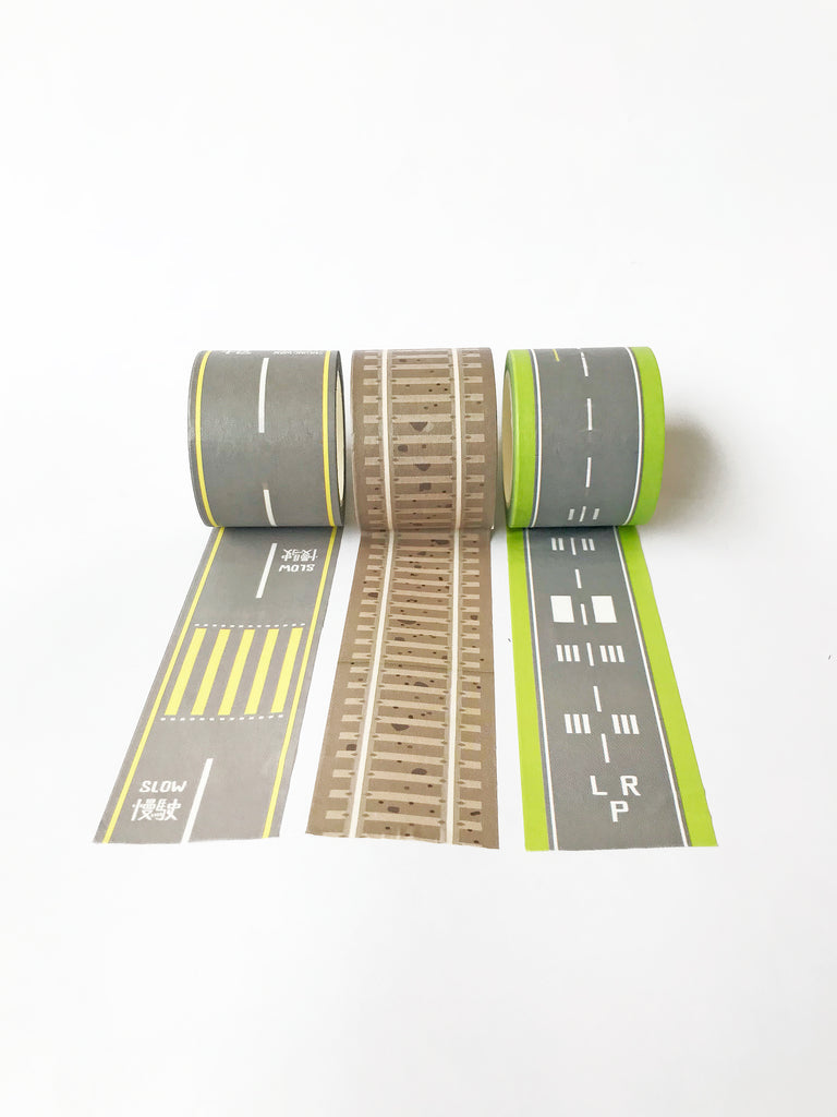 Build Your Own Track Washi Tape