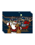 Christmas Card Pack of 10 – Santa's Selfie